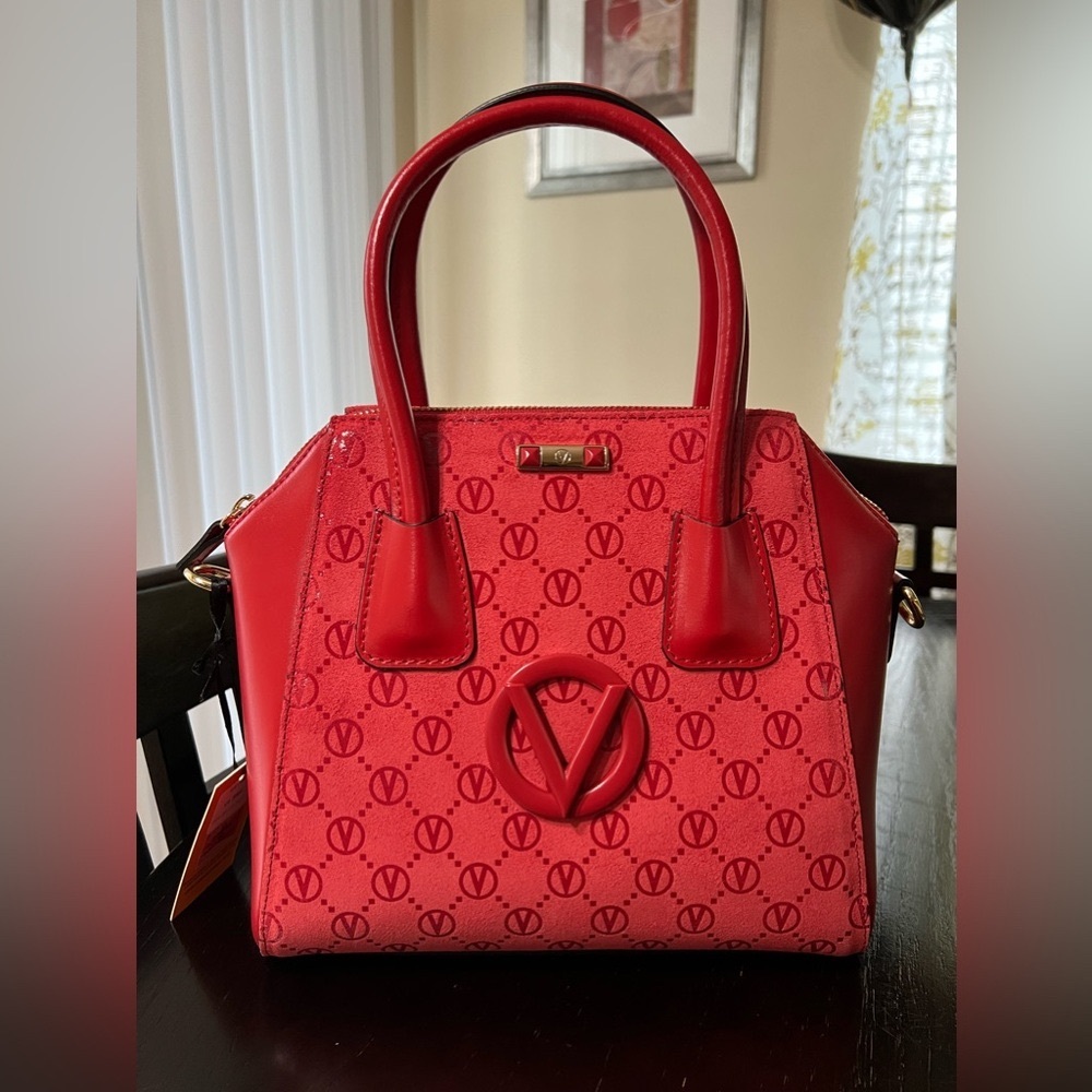 New Valentino By Mario Valentino Mimi Monogram Handbag - Picture 2 of 12